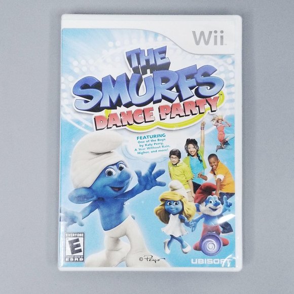 Nintendo Wii The Smurfs Dance Party Complete - Picture 9 of 9